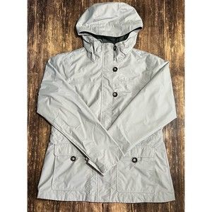 Columbia Unisex Adult Gray Parka Jacket with Hood, Water-Resistant & Windproof M